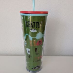 Starbucks 2019 Seattle Tumbler with Straw